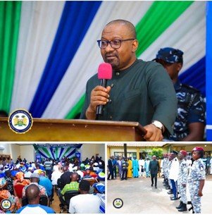 VP Juldeh Jalloh Leads Stakeholder Dialogue on Police Transformation in Port Loko